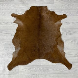 Geitenhuid bruin wit 85x80cm