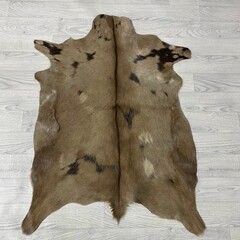Geitenhuid bruin 100x75cm