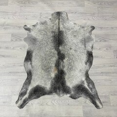 Geitenhuid grijs wit creme bruin 105x85cm