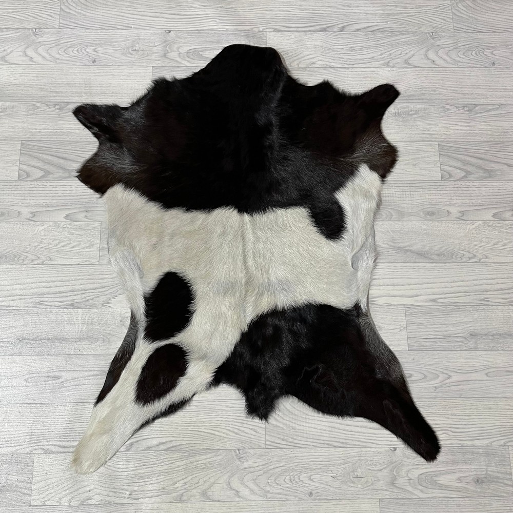 Lederstore Geitenhuid bruin creme 90x75cm