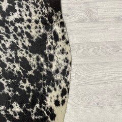 Koeienhuid zwart wit bruin creme 275x210cm XXL