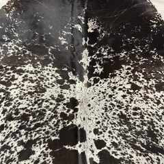 Koeienhuid zwart wit bruin creme 275x210cm XXL
