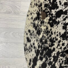 Koeienhuid zwart wit bruin creme 275x210cm XXL