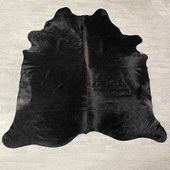 Koeienhuid bruin zwart wit 235x220cm XXL