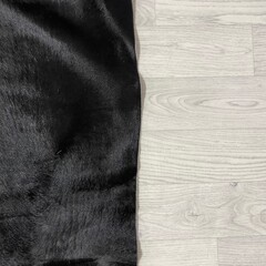 Koeienhuid bruin zwart wit 235x220cm XXL