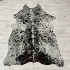 Koeienhuid zwart wit bruin SP 170x120cm S
