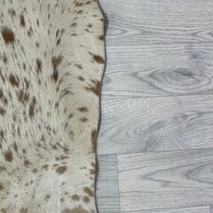 Koeienhuid bruin wit SP 175x180cm S