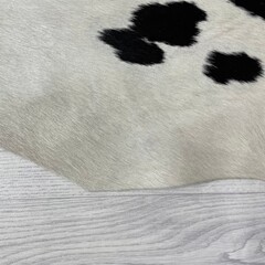 Koeienhuid zwart wit 160x145cm S