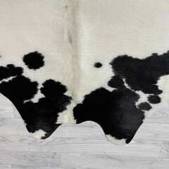 Koeienhuid zwart wit 160x145cm S