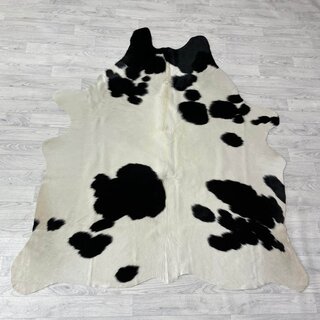 Koeienhuid zwart wit 185x160cm S