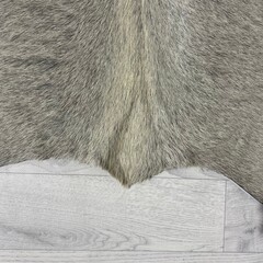 Koeienhuid grijs creme 175x135cm S