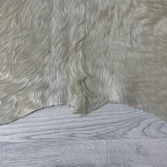 Koeienhuid creme 160x160cm S