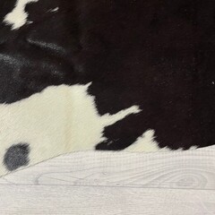 Koeienhuid bruin zwart wit 165x150cm S