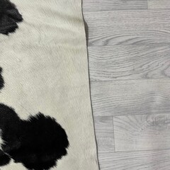 Koeienhuid bruin zwart wit 165x150cm S