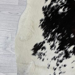 Koeienhuid bruin zwart wit 180x155cm S