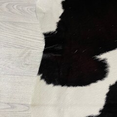 Koeienhuid bruin zwart wit 160x165cm S
