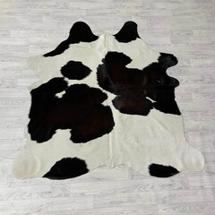 Koeienhuid bruin zwart wit 170x165cm S