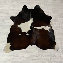Koeienhuid bruin zwart wit 165x150cm S