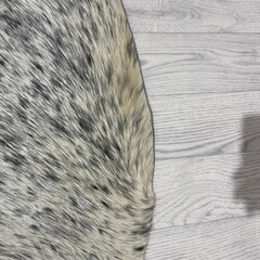 Koeienhuid bruin zwart creme SP 165x130cm S