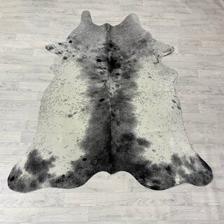 Koeienhuid zwart wit grijs SP 195x165cm M/L