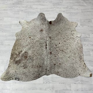 Koeienhuid bruin wit creme SP 155x155cm XS