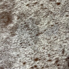 Koeienhuid bruin wit creme SP 155x155cm XS