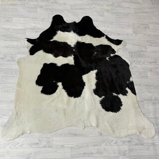 Koeienhuid bruin zwart wit 170x170cm S