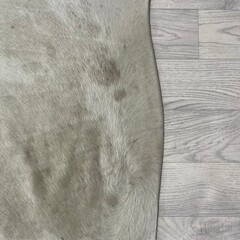 Koeienhuid champagne wit special 195x180cm M/L