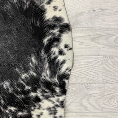 Koeienhuid zwart bruin wit SP 230x210cm M/L