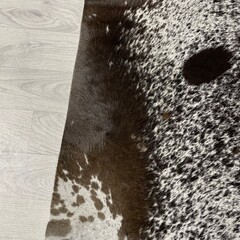 Koeienhuid bruin zwart wit SP 210x205cm M/L