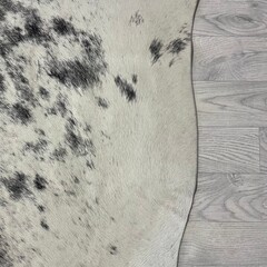 Koeienhuid zwart wit bruin SP 250x195cm XL