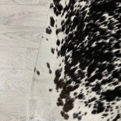 Koeienhuid zwart wit bruin SP 190x170cm M/L