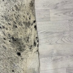 Koeienhuid zwart wit creme SP 230x190cm M/L