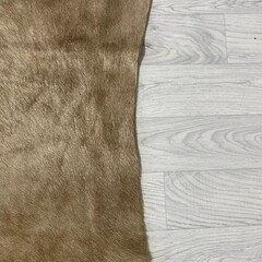Koeienhuid bruin beige wit 265x215cm XXL