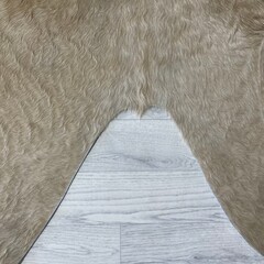 Koeienhuid beige 230x190cm M/L