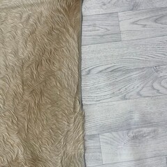 Koeienhuid beige 230x190cm M/L