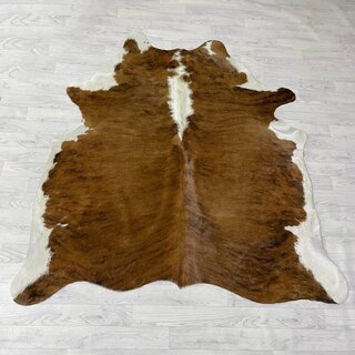 Koeienhuid bruin zwart wit 190x175cm M/L