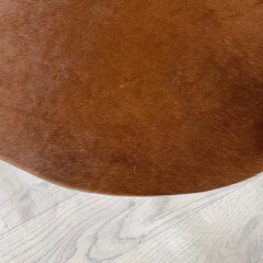 Koeienhuid bruin wit Hereford 205x210cm M/L