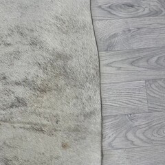Koeienhuid bruin beige creme brindle 230x220cm XL