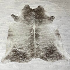 Koeienhuid bruin wit brindle 225x200cm M/L