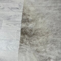 Koeienhuid bruin wit brindle 225x200cm M/L