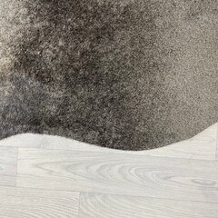 Koeienhuid grijs beige bruin creme 235x205cm M/L
