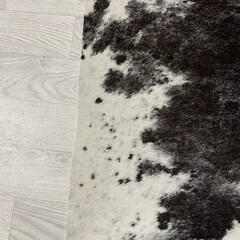 Koeienhuid zwart wit SP 185x170cm S