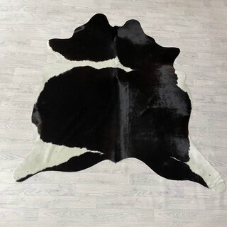 Koeienhuid bruin zwart wit 200x195cm