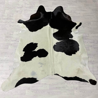 Koeienhuid bruin creme 225x200cm