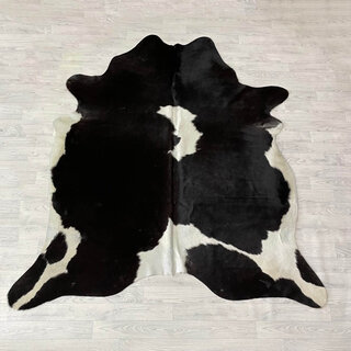 Koeienhuid zwart wit 225x200cm