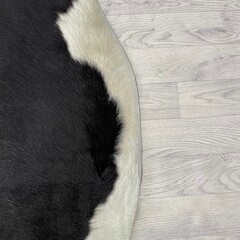 Koeienhuid zwart wit 225x200cm