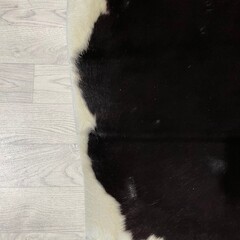 Koeienhuid zwart wit 225x200cm