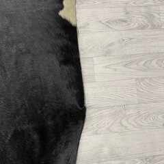 Koeienhuid zwart wit 235x210cm