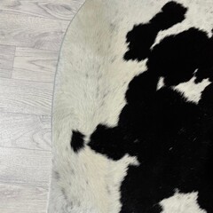 Koeienhuid zwart wit 200x210cm